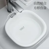 【CL】26Q2#6470 European-style square basin, large basin, plastic dormitory basin Item Picture